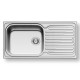 ΝΕΡΟΧΥΤΗΣ ΑΝΟΞΕΙΔΩΤΟΣ PYRAMIS AMALTIA PLUS 100 Χ 50 KITCHEN SINKS
