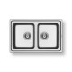 ΝΕΡΟΧΥΤΗΣ ΑΝΟΞΕΙΔΩΤΟΣ PYRAMIS ALEA 79 Χ 50 KITCHEN SINKS