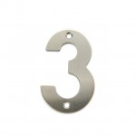 STAINLESS STEEL HOUSE NUMBER / 3
