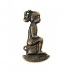 WC BRONZE GIRL DECORATIVE