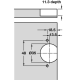 DOUBLE SIDED HINGE D.35 SPECIAL TYPE HINGES