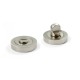 WC LOCK  D.51 / NICKEL-MAT NICKEL
