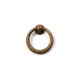 B1022 FURNITURE KNOB DROP RING / ANTIQUE  CLASSIC-PORCELAIN COLLECTION