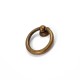 B1022 FURNITURE KNOB DROP RING / ANTIQUE  CLASSIC-PORCELAIN COLLECTION