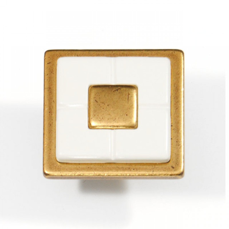 C821 FURNITURE KNOB / ANTIQUE  CLASSIC-PORCELAIN COLLECTION