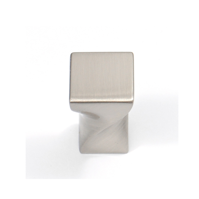 M145 MAT NICKEL SQUARE FURNITURE KNOB