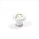KID WHITE PORCELAIN FROG KNOB - ARGENTO BASE PORCELAIN KID COLLECTION