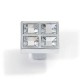 R953 CHROME GLASS FURNITURE KNOB MURANO COLLECTION