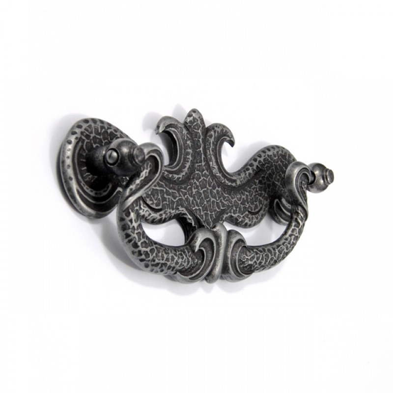 C1208 FURNITURE DROP HANDLE / ARGENTO 