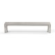 M3005SQUARE FURNITURE HANDLE /  MAT NICKEL MODERN COLLECTION