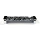 V0106 CHROME-BLACK SQUARE FURNITURE BAR MODERN COLLECTION