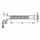 FURNITURE CONFIRMAT SCREW PZ3 7,0*38mm