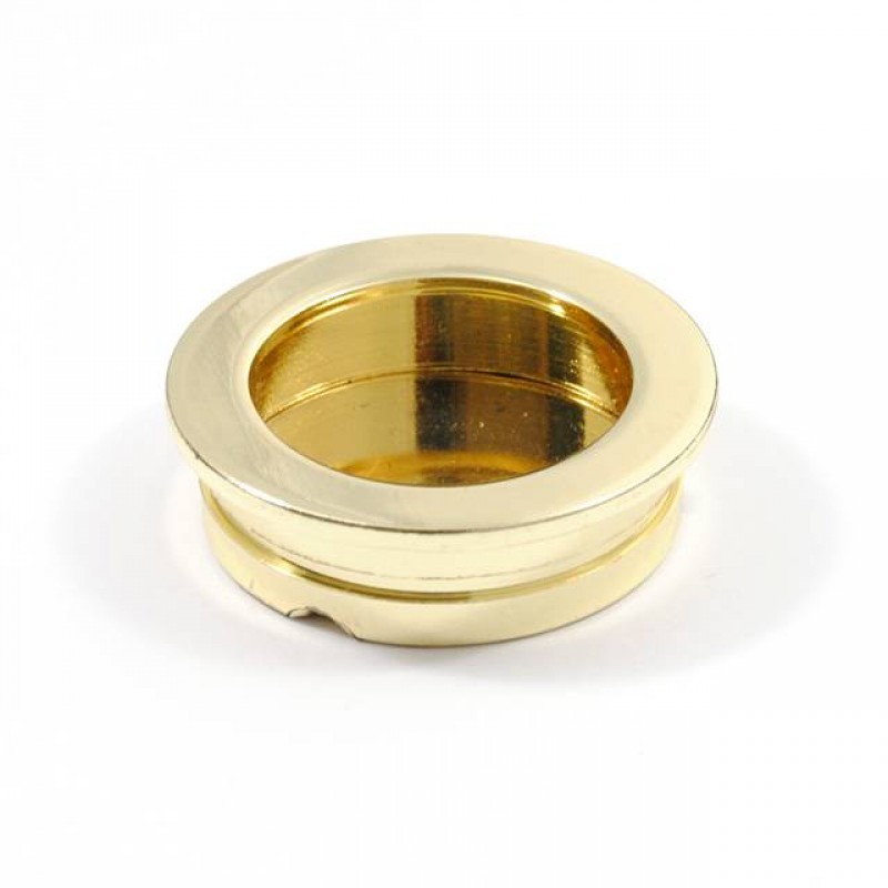 INSET PULL ROUND D.35 / GOLD 