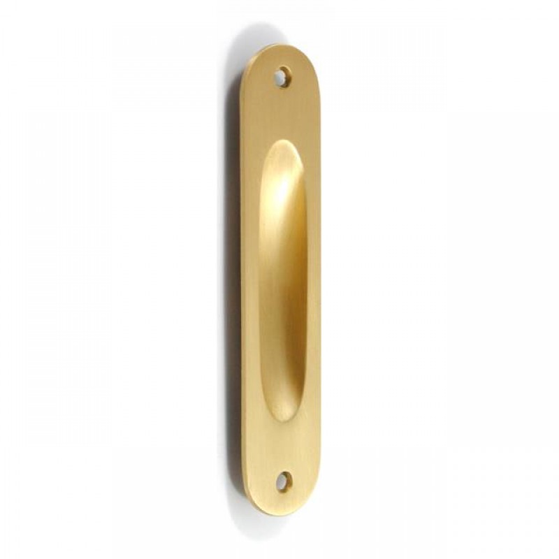 GAMMA PULL FOR SLIDING DOOR / WITHOUT HOLE / MATT GOLD 