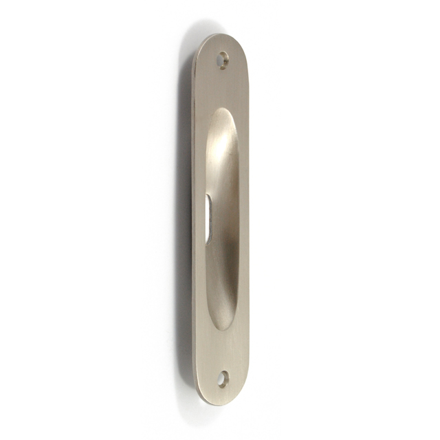 GAMMA PULL FOR SLIDING DOOR WITH HOLE / MATT NICKEL