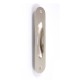 OVAL PULL FOR SLIDING DOOR WITH HOLE / MATT NICKEL 
