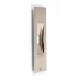 SQUARE PULL FOR SLIDING DOOR WITH HOLE / MATT NICKEL 