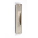 SQUARE PULL FOR SLIDING DOOR WITHOUT HOLE / MATT NICKEL 