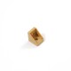BACK BOARD CORNER CONNECTOR 18mm BEIGE EXTERNAL FURNITURE BRACKETS - CORNER BRACKETS