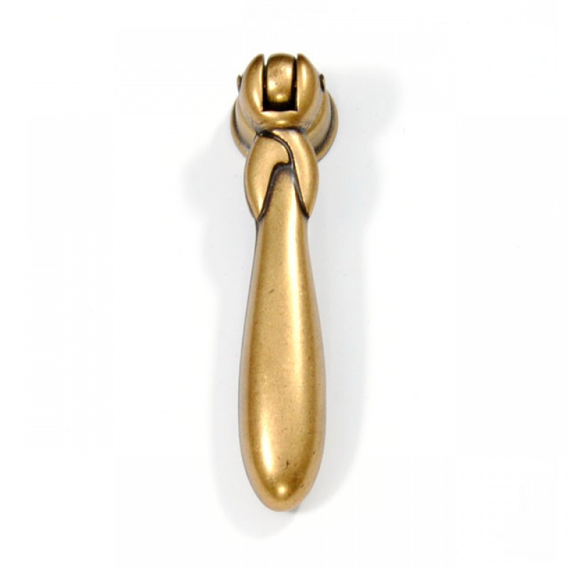 C346 FURNITURE DROP PENDANT KNOB / ANTIQUE  CLASSIC-PORCELAIN COLLECTION