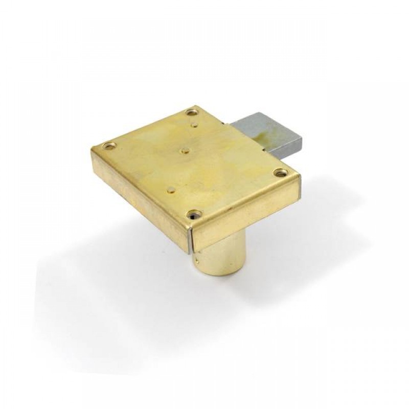 SECURITY BOX FURNITURE LOCK 35mm / GOLD