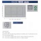 DRAWER BIN SET / CABINET 90cm