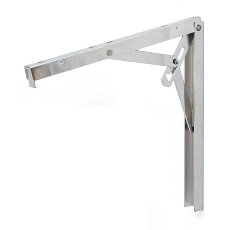 FOLDING BRACKET 40x40 / CHROME MULTIPLE POSITION FOLDING TABLE BRACKET