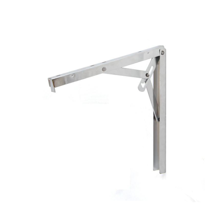 FOLDING BRACKET 30x30 / CHROME MULTIPLE POSITION FOLDING TABLE BRACKET