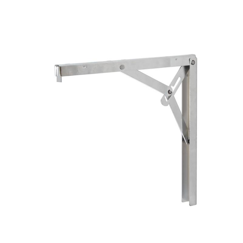 FOLDING BRACKET 30x30 / CHROME MULTIPLE POSITION FOLDING TABLE BRACKET