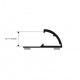 CARPET ENDING ALUMINIUM 270cm PROFILE / ALUM MAT CARPET ROFILES