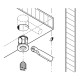 CONNECTOR HOUSING WITH RIM / M8 - 18mm