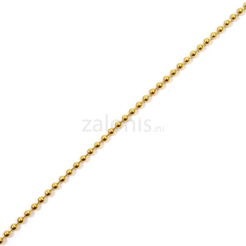 BALL CHAIN / GOLD
