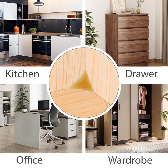 TRIANGLE DUST CORNER GUARD / LIGHT BROWN
