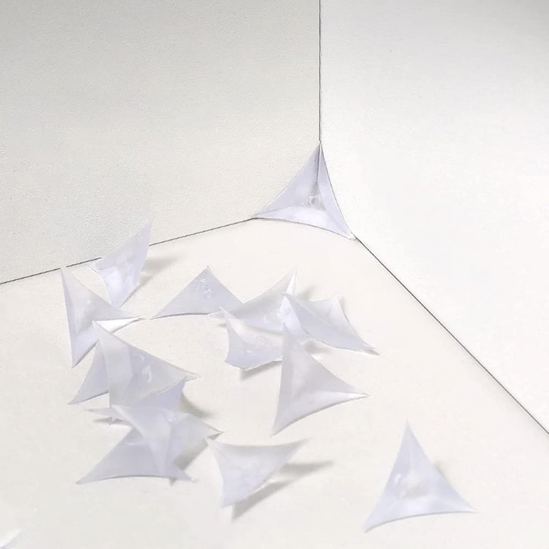 TRIANGLE DUST CORNER GUARD / WHITE