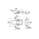 SMALL CATCH LOCK / ZINC PLATED CATCHES