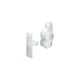 PLASTIC CLOSET ROLLER CATCH / WHITE CATCHES