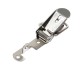 BEEHIVE CATCH LOCK WITH SPRING / NICKEL