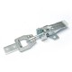 BEEHIVE CATCH LOCK m.509 ADJUSTABLE 144/153x49 / GALVANIZED