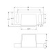 ΜΑΓΝΗΤΗΣ ΕΠΙΠΛΩΝ m.612 / 20x21x44 / ΛΕΥΚΟ