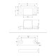 ΜΑΓΝΗΤΗΣ ΕΠΙΠΛΩΝ m.612 + ΑΝΤΙΚΡΙΣΜΑ / 20x21x44 / ΜΑΥΡΟ