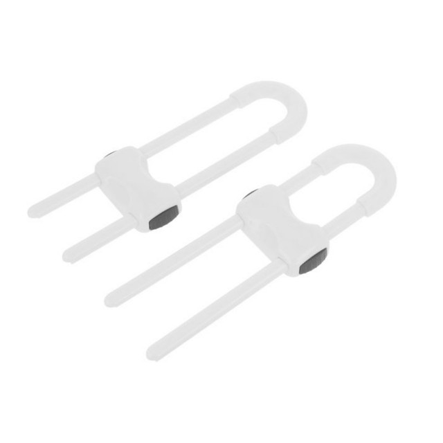 CAPBOARD LATCH / WHITE