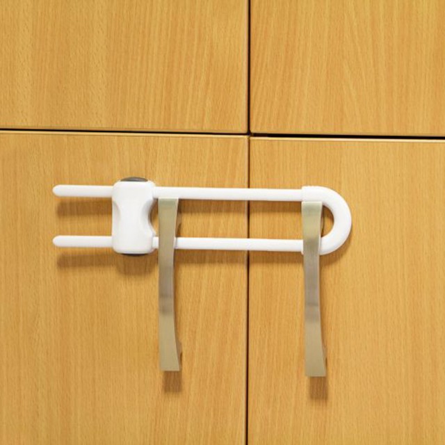 CAPBOARD LATCH / WHITE