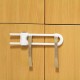 CAPBOARD LATCH / WHITE