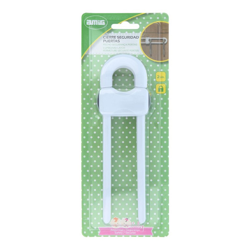 CAPBOARD LATCH / WHITE