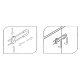 CAPBOARD LATCH / WHITE