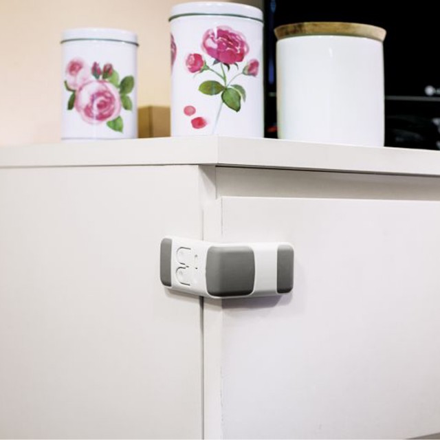 SIDE SAFETY LOCK / WHITE-GREY