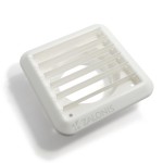 ABSORBER SQUARE VENT COVER / 18x18 cm / D. 12.4 cm