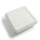 ABSORBER SQUARE VENT COVER / 18x18 cm / D. 12.4 cm