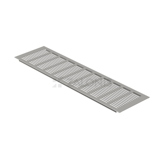 VENTILATION GRILLE COVER 12x45 cm / MAT ALUMINIUM