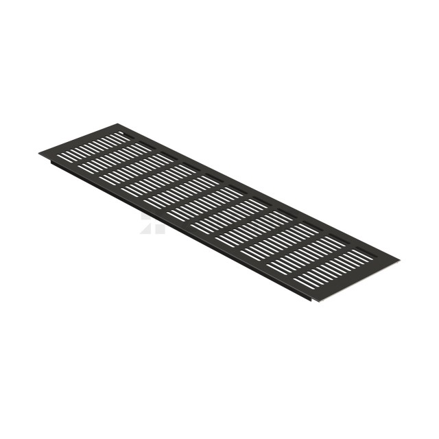 VENTILATION GRILLE COVER 12x45 cm / MAT BLACK